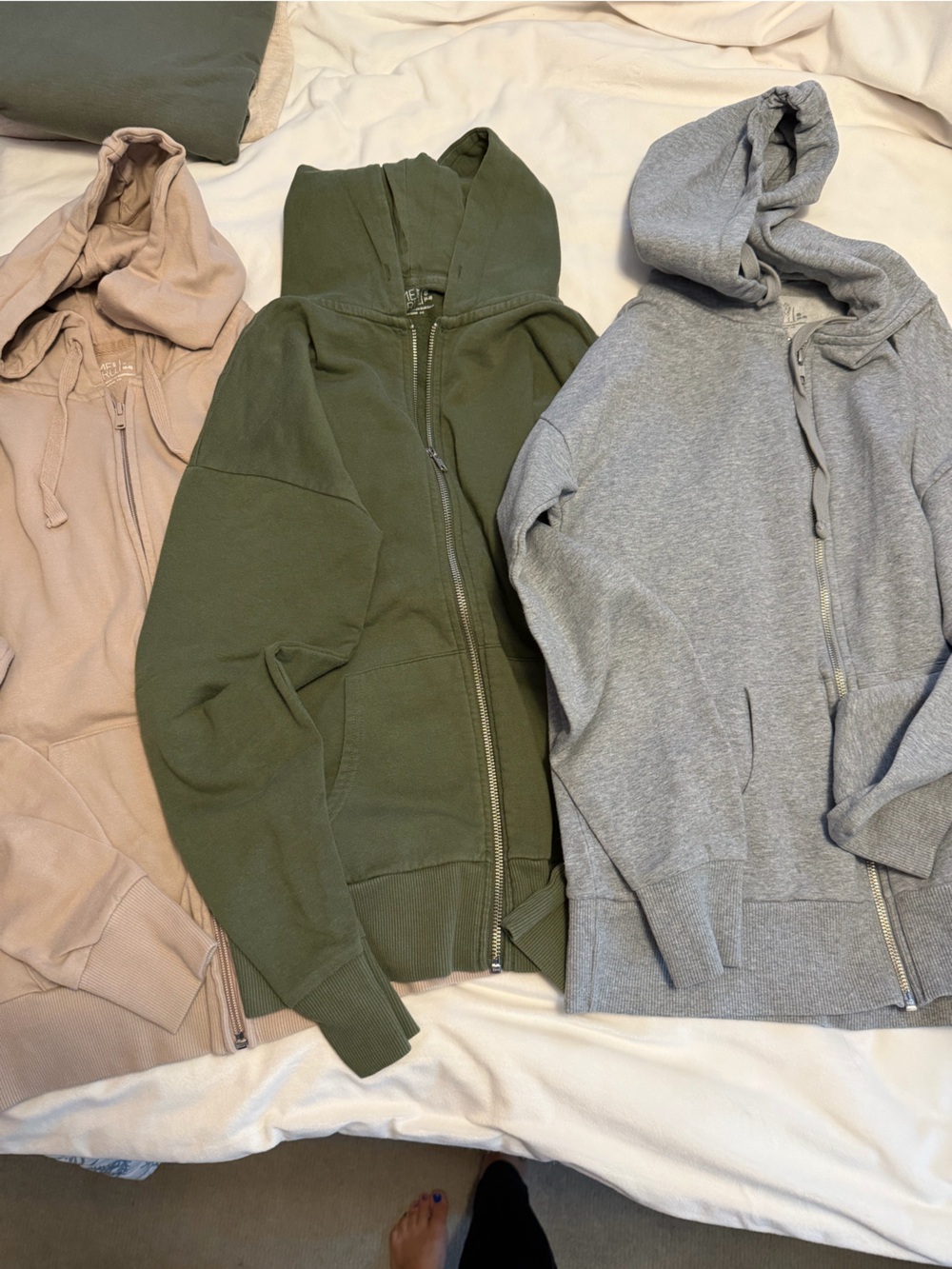 Time and Tru Zip Hoodie Lot of 3